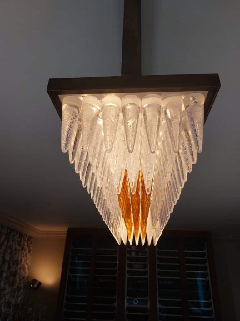 Lustre laiton patine bronze